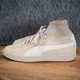 thumbnail image 4 of PU & MA Suede Sock Mens Shoes 7.5 Mens 9 Womens Birch Sneakers Suede Lace Up EUC, 4 of 6