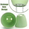 thumbnail image 3 of Plastic Plant Pots,Bexikou 6 Pack Indoor Nursery Pots with Drainage Holes, Flower Planter Pots for Indoor Outdoor, Garden Containers Sets for Vegetable Herbs Flowers, 3 of 8