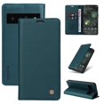 thumbnail image 2 of Funda para Google Pixel 6 Pro Estuche de Cuero PU Tipo Cartera con Ranuras para Tarjetas y Cierre Magnético, 2 of 5