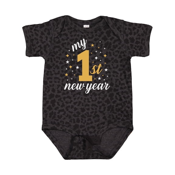 Inktastic My 1st New Year Celebration Baby Boys or Girls Baby Bodysuit