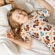 thumbnail image 5 of Balery Forest Squirrel Nuts Conjunto de Pijama Infantil de Manga Corta con Estampado – Ropa de Dormir de Algodón Suave-Large, 5 of 6