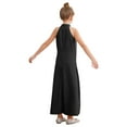 thumbnail image 4 of renvena Combinaison à Jambes Évasées pour Filles Combinaison à Volants Pantalon pour Mariage Concours Fête Décontracté Cloche Noir 10, 4 of 8