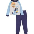 thumbnail image 6 of Bluey Toddler Boys Pajama Set- 2-Pack of 2-Piece Long Sleeve and Pants Pajama Set, 6 of 6