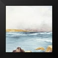 thumbnail image 2 of Loreth, Lanie 12x12 Black Modern Framed Museum Art Print Titled - Along The Golden Coast I, 2 of 5