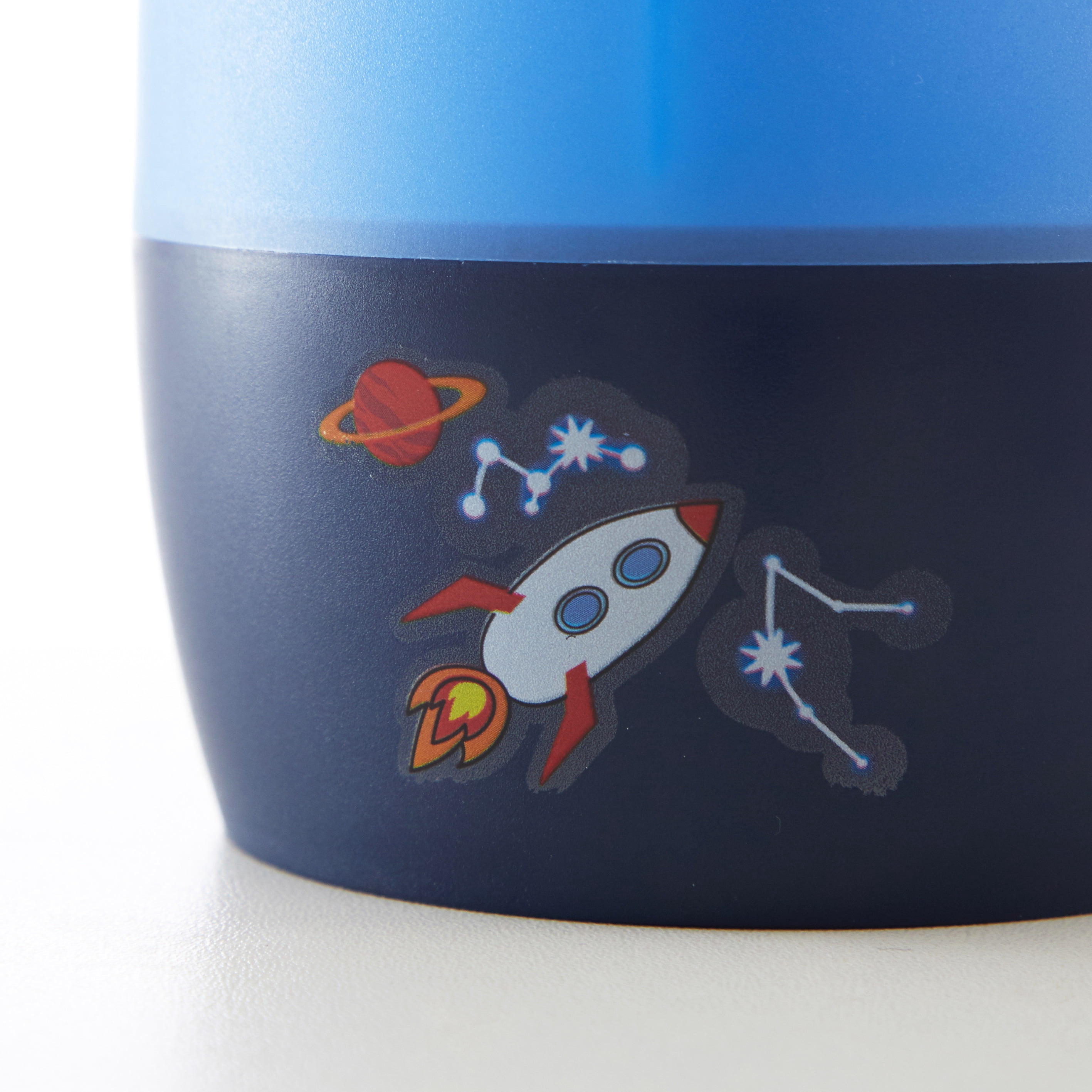 Your Zone Kids Space LED Projector Lamp with USB, Plastic, Blue , 4.9" H