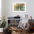 thumbnail image 4 of Art.com Cloud of Flowers Art Print by Silvia Vassileva, White Frame Wall Art, 44" x 32", 4 of 5