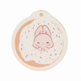 thumbnail image 1 of 1 pieza de esponja de pulpa de madera comprimida con forma de donut original de dibujos animados, esponja for limpieza de cocina y lavavajillas., 1 of 2