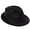 Black, variant on Kids Magic Performance Jazz Fedora Hat – Solid Color Sequin Decor Fashion Top Hat for Boys Girls, Trendy Stuff Fashion Accessories for Stage Show & Birthday Party Dress Up