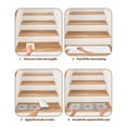 thumbnail image 6 of Boho Tribal Non-Slip Stair Treads for Wooden Steps Retro Flowers Indoor Carpet Stair Runners 10PCS 8x30 in with Adhesive for Pets and Seniors, 6 of 7