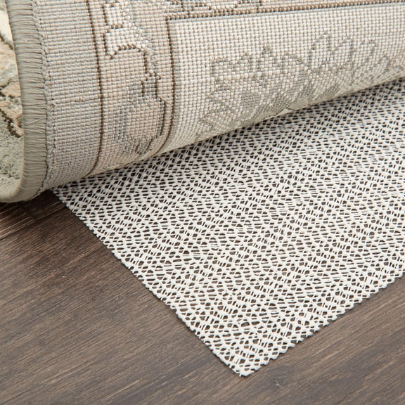 Non Skid Slip Area Rug Pad 8x11 Underlay Anti-Slip Pads for Flat Carpets - Actual 7' 8" x 10' 2"