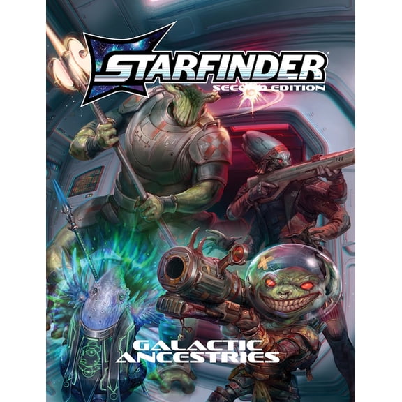Starfinder Second Edition Rulebooks Starfinder Galactic Ancestries, (Hardcover)
