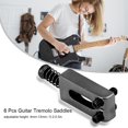 thumbnail image 1 of 6 sillines de trémolo para puente de guitarra, sin rodillo para guitarra eléctrica Fender Strat Tele, color negro Khall Tendencias, 1 of 6