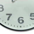 thumbnail image 4 of Saltoro Sherpi 31.50 Inches Round Metal Frame Wall Clock with Glass Encasing, Black, 4 of 5