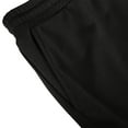 thumbnail image 7 of Coorders George Men’s & Big Men’s Cargo Shorts Stretch Drawstring Shorts with Elastic Waist and Pockets, Black, M, 7 of 7