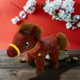 thumbnail image 6 of Hometravel Red Horse Plush Toy Doll, Year of the Horse Success Theme Stuffed Animal for Kids, 20cm Soft Baby Horse for Sleep Companion, Gift for Collection, 6 of 8