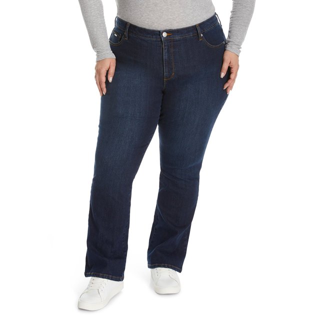 Jeans Nine West End Fit Bootcut - Taille 14/31, Délavage Foncé, Coupe Bootcut