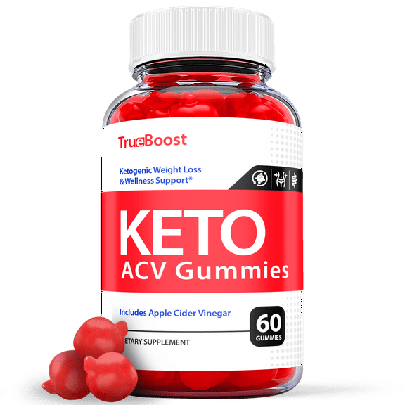 (1 Pack) True Boost Keto ACV Gummies - Supplement for Weight Loss - Energy & Focus Boosting Dietary Supplements for Weight Management & Metabolism - Fat Burn - 60 Gummies