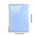 thumbnail image 3 of Nkmbld B5 Notebooks for Work, High Value Thick Note Making Notebook Flip Coil Notebook for Work, Travel, Bible, and Meeting, Blue, 3 of 8