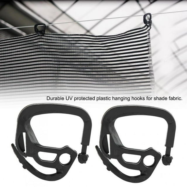 Shade Cloth Hanging Hooks, Greenhouse Accessories Easy To Be Attached Not Easy To Be Broken Shading Net Hook, For Balcony Garden Yard