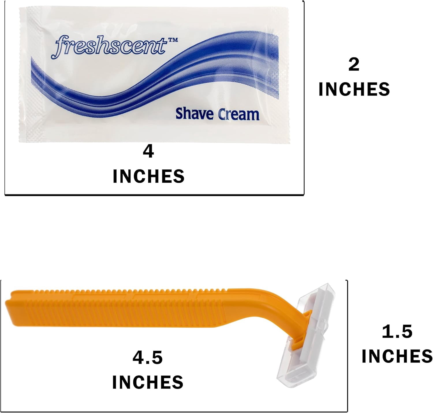 96 Kits - Bulk Case of Wholesale Deluxe 11 Piece Hygiene & Toiletry Kit for Men, Women, Travel, Charity