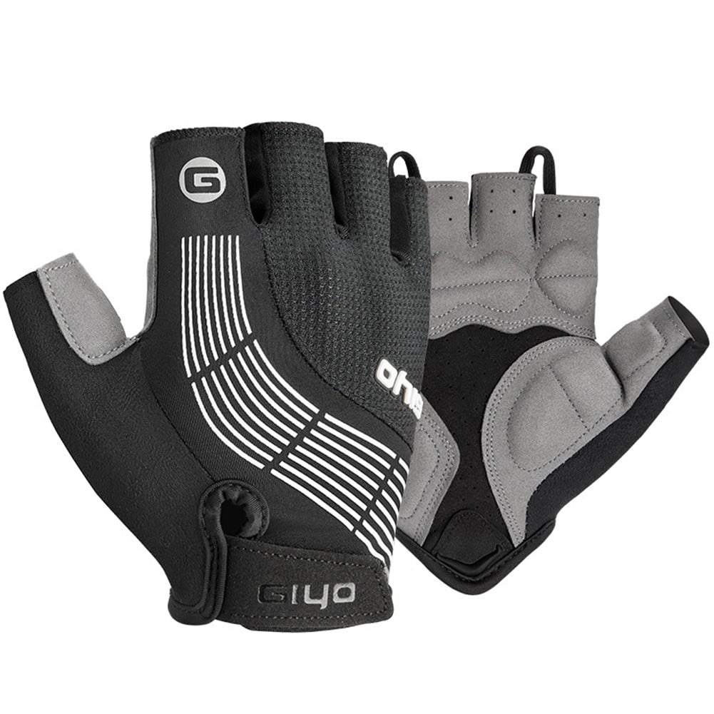 Bicycle Short Gloves GIYO Anti Slip Gel Pad  Long Finger Breathable Outdoor 