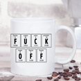 thumbnail image 3 of Fuck Off Taza de café divertida Taza de desayuno Taza de café divertida 11 onzas Inspirador y motivador Feliz Sencillez, 3 of 5