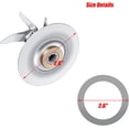 thumbnail image 2 of Replacement Parts Compatible with Oster Osterizer Blender- 6 Point Fusion Blade 4980 with Rubber Seal Gasket, Blade Replacement Compatible with Oster Blender, 2 of 4