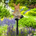 thumbnail image 4 of Linterna Solar de conejo, estatuas de jardín, decoración exterior, luz Solar de conejo de resina, 4 of 7