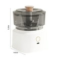 thumbnail image 3 of Garlic Chopper Portable Mini Food Processor Wireless Vegetable Masher With USB Charging Garlic Masher Mincer For Onions Meat Spices 350ML, Xinsrenus Under $5! Garlic Chopper Portable Mini Food, 3 of 7