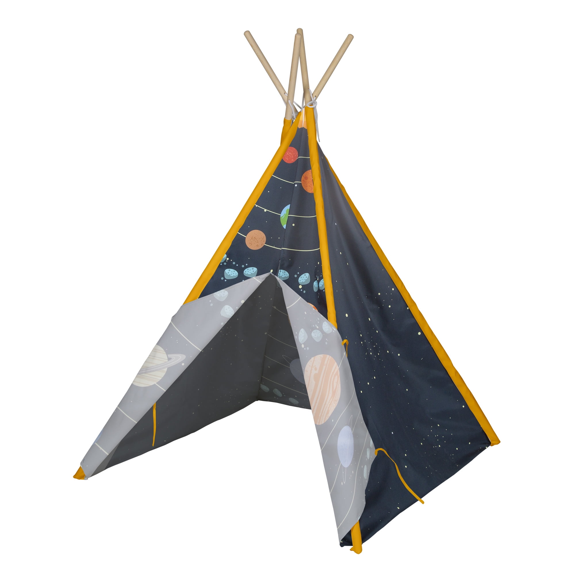 Pacific Play Tents 31602 Out Of This World Teepee Kids Camping Indoor/Outdoor Play
