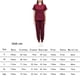 thumbnail image 5 of Conjunto de uniforme médico para mujer, cuello en V, bolsillos, top y pantalones, ropa de trabajo, ropa de trabajo de enfermera SG, 5 of 5