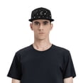 thumbnail image 5 of Hirioo Space Galaxy for Baseball Cap Men Cap Flat Brim for Men Women Teens Adjustable Baseball Cap, 5 of 7