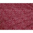 thumbnail image 4 of oneOone Polyester Lycra Carmin Rouge Tissu Ethnique Bandhani Robe Tissu Tissu Imprimé par la Cour 56 Pouces de Large, 4 of 4