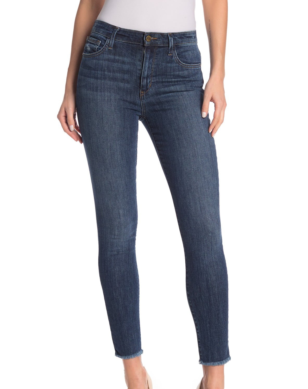 Sam Edelman Jeans - Womens Jeans 28x28 Stiletto Ankle Cut Hem Stretch ...