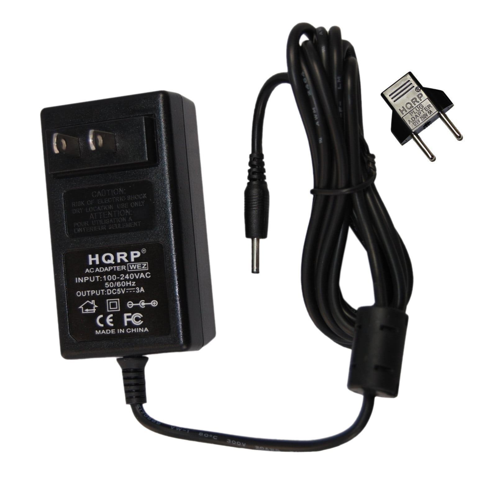HQRP AC Adapter for LaCie Brick Mobile Hard Drive / Little Disk design