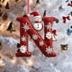 thumbnail image 2 of Decoraciones Del Árbol de Navidad Decoración Del Árbol de Navidad de 26 Letras Colgante Ornamentos Del Árbol de Navidad Ornamentos de Navidad Personalizados Decoración de Navidad Decoración Colgante D, 2 of 6