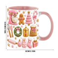 thumbnail image 2 of Christmas Mug for Hot Cocoa & Coffee - Holiday Ceramic Cup with Comfortable Grip, Home Office Christmas Drinkware, Gift Ready, 2 of 7