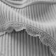thumbnail image 4 of Guardurnaity TureClos, 3 uds., ropa interior de algodón para mujer, bragas transpirables para niña, bragas elásticas que absorben la humedad con borde de Ropa interior gris METRO, 4 of 6