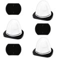 thumbnail image 1 of 2030 Filtros De Vacío Para Bissell 2030B 2030J 2030K 2030L 2030U 3346 3346W 2030 20303 20306 20307 20309 Comparar Con La Pieza # 1611501 Paquete De 3 Filtros De Vacío Y Paquete De 3 Filtros De Espuma, 1 of 5