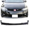 Ikon Motorsports Compatible with 09-11 Honda Civic 2Dr Coupe P1 Style Front Bumper Lip Spoiler Bodykit