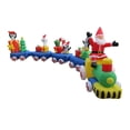 thumbnail image 1 of Inflables Holiday Time De Diseño Tren Navideño 6 m Largo, 1 of 4