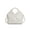 Grey, variant on New Top Layer Cowhide Braided Women's Work Handbags Triangular Design Fashionable Soft Genuine Leather Tote Crossbody Bags