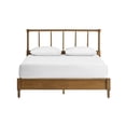 thumbnail image 3 of Crosley Lucille King Bed in Brown - Headboard- Footboard- And Side Rails, 3 of 25