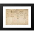 thumbnail image 2 of Giorgio Vasari 18x14 Black Modern Framed Museum Art Print Titled - Design for the Ceiling Decoration in Vasari's House in Arezzo (1511-74), 2 of 5