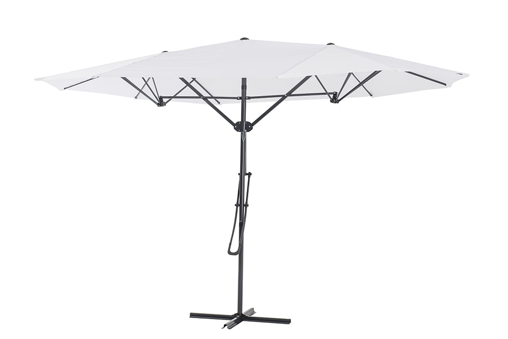 15 Triple Vent Market Umbrella With Base Walmart Com Walmart Com