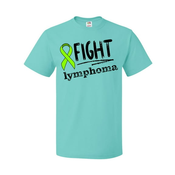 Inktastic Fight Lymphoma Lime Ribbon T-Shirt