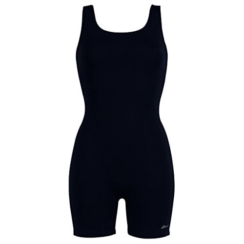 Dolfin Aquashape Womens Solid Aquatard Size: 6 Black