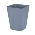 thumbnail image 2 of Wastebasket Trash Can Garbage For Bathroom Kitchen Countertop Large Plain Trash Can Without Lid/ Large Solid Color Lidless Trash Can Gray A, 2 of 4