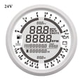 thumbnail image 1 of Marine Boat Digital GPS Speedometer Tachometer for Auto Motor 12V 24V Fuel Level Water temp 6 in 1 Multi-functional Gauge Meter ,Wide Applicability, 1 of 7