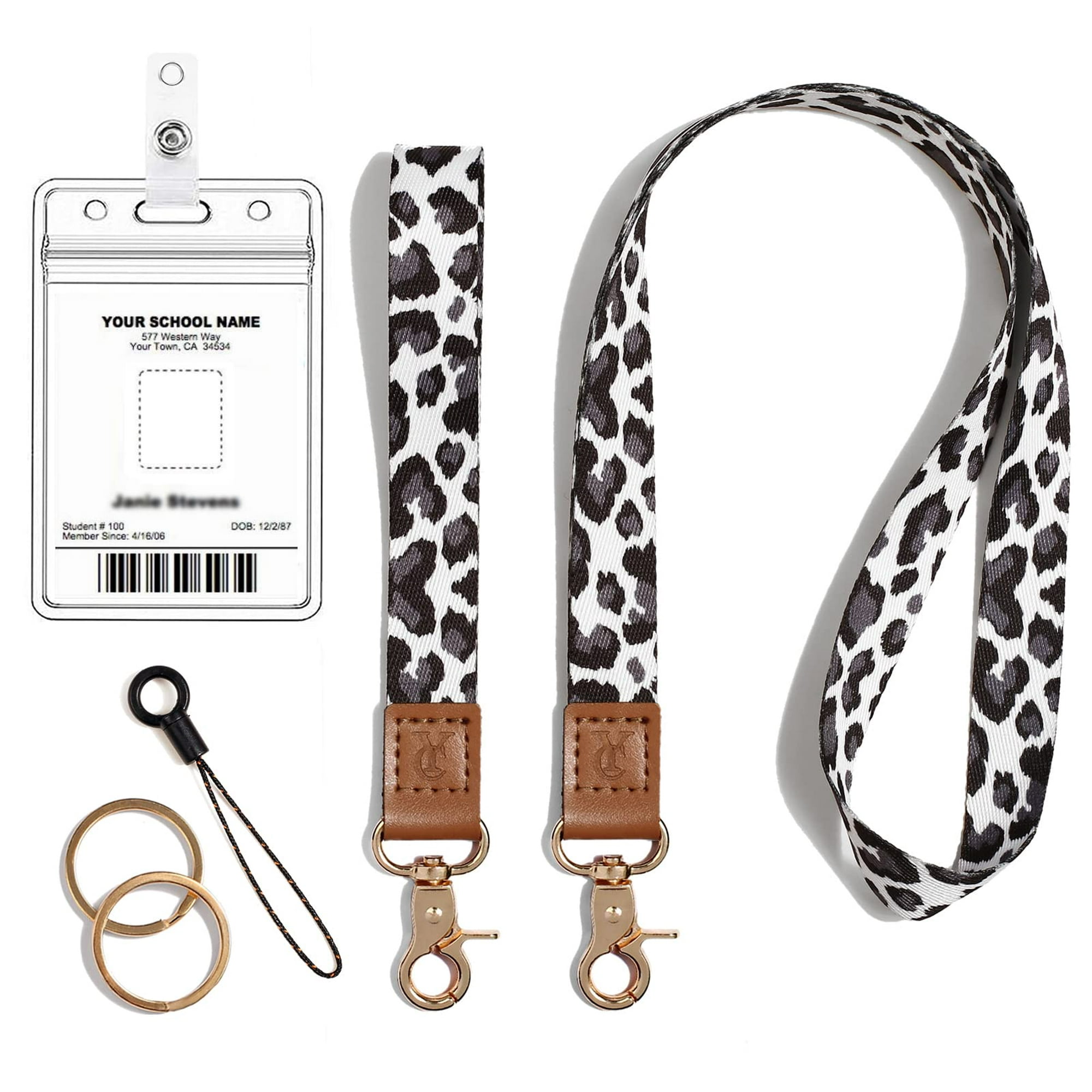 Hanging Strap Keychain Wristlet Keys Holder Key Chain Lanyard Charms  Keyrings